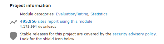 Project information セクション