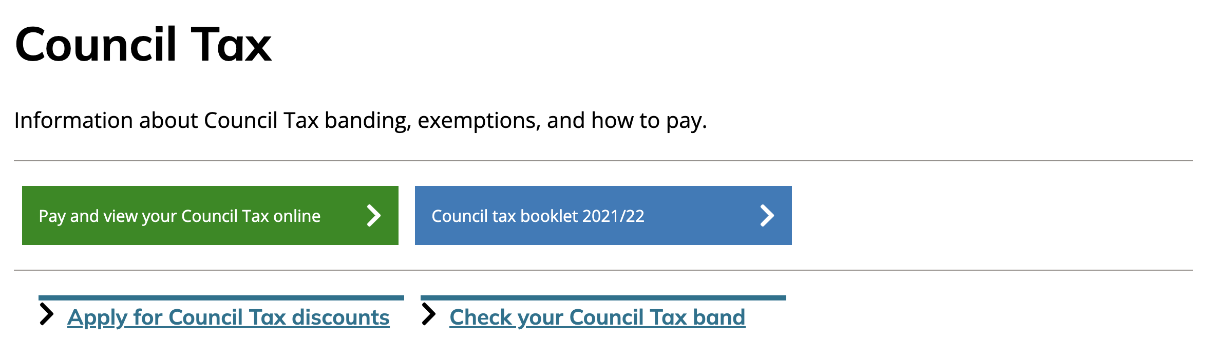 サービスページへのリンクの例