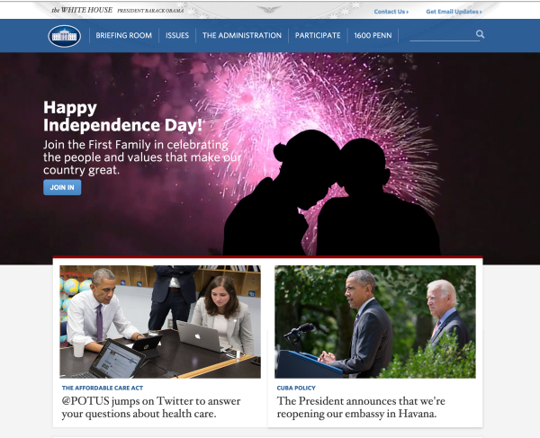 Drupal事例-ホワイトハウス