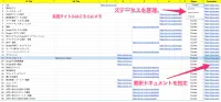 スプレッドシート